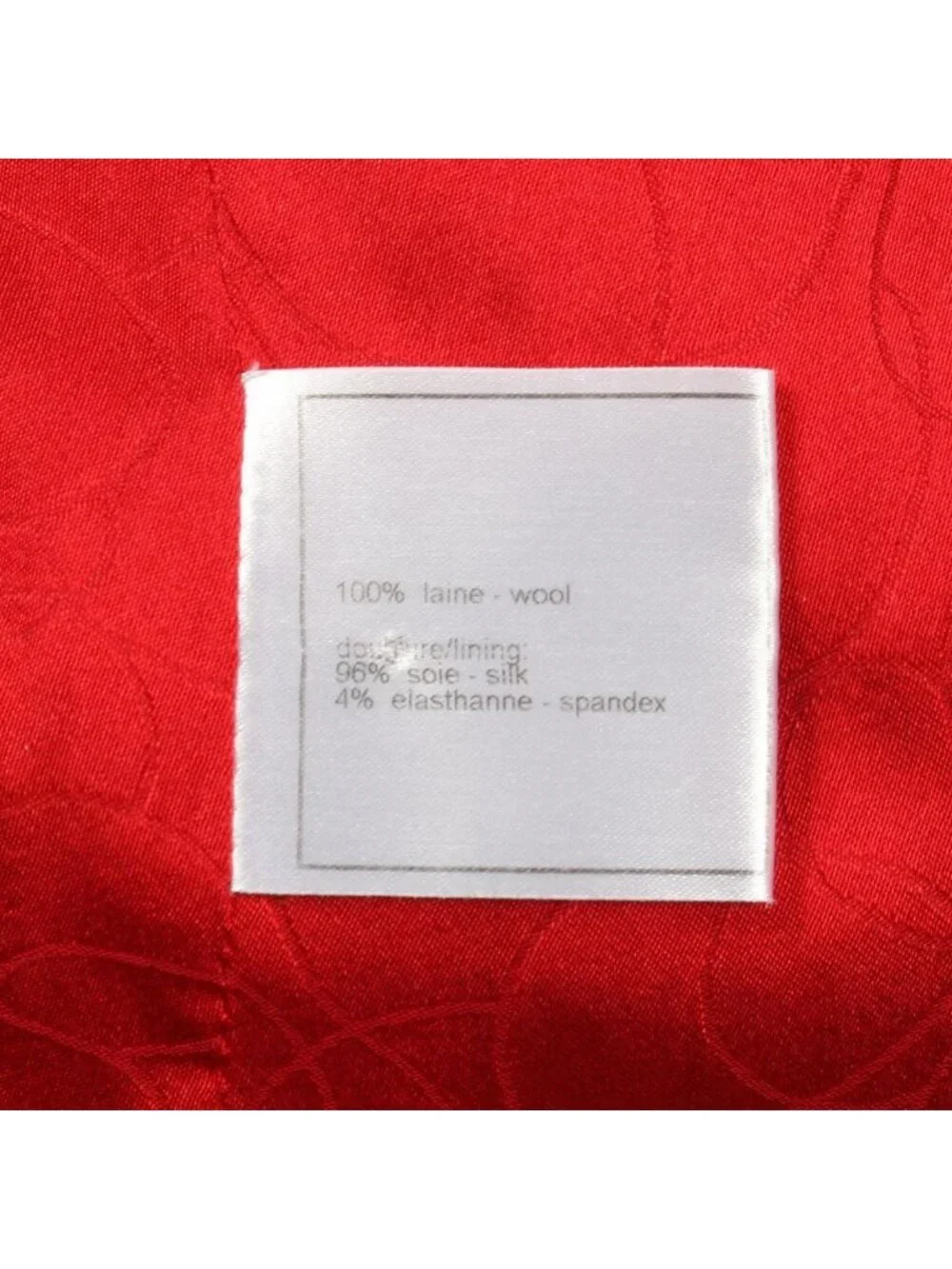 Chanel Duffle Coat Short Red Wool Hooded Jacket - Picture 5 of 7